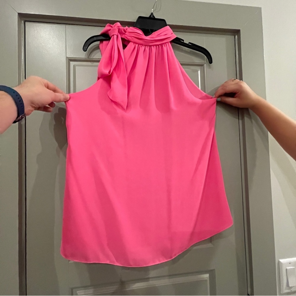 NWOT CECE | Sleeveless halter neck blouse
